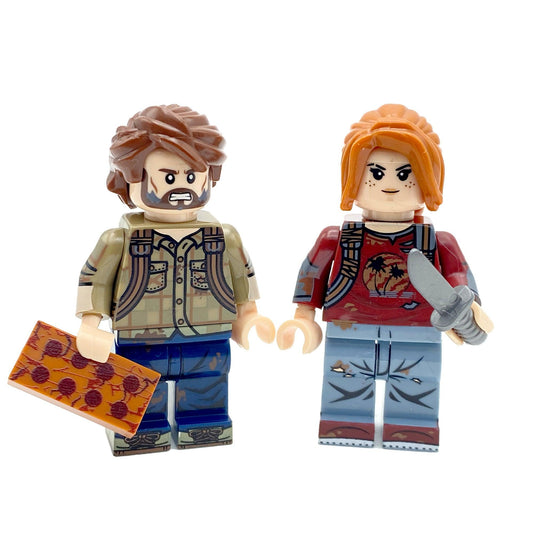 Ellie & Joel, The Last of Us Minifigure Set