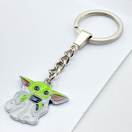 Baby Yoda Grogu Keyring