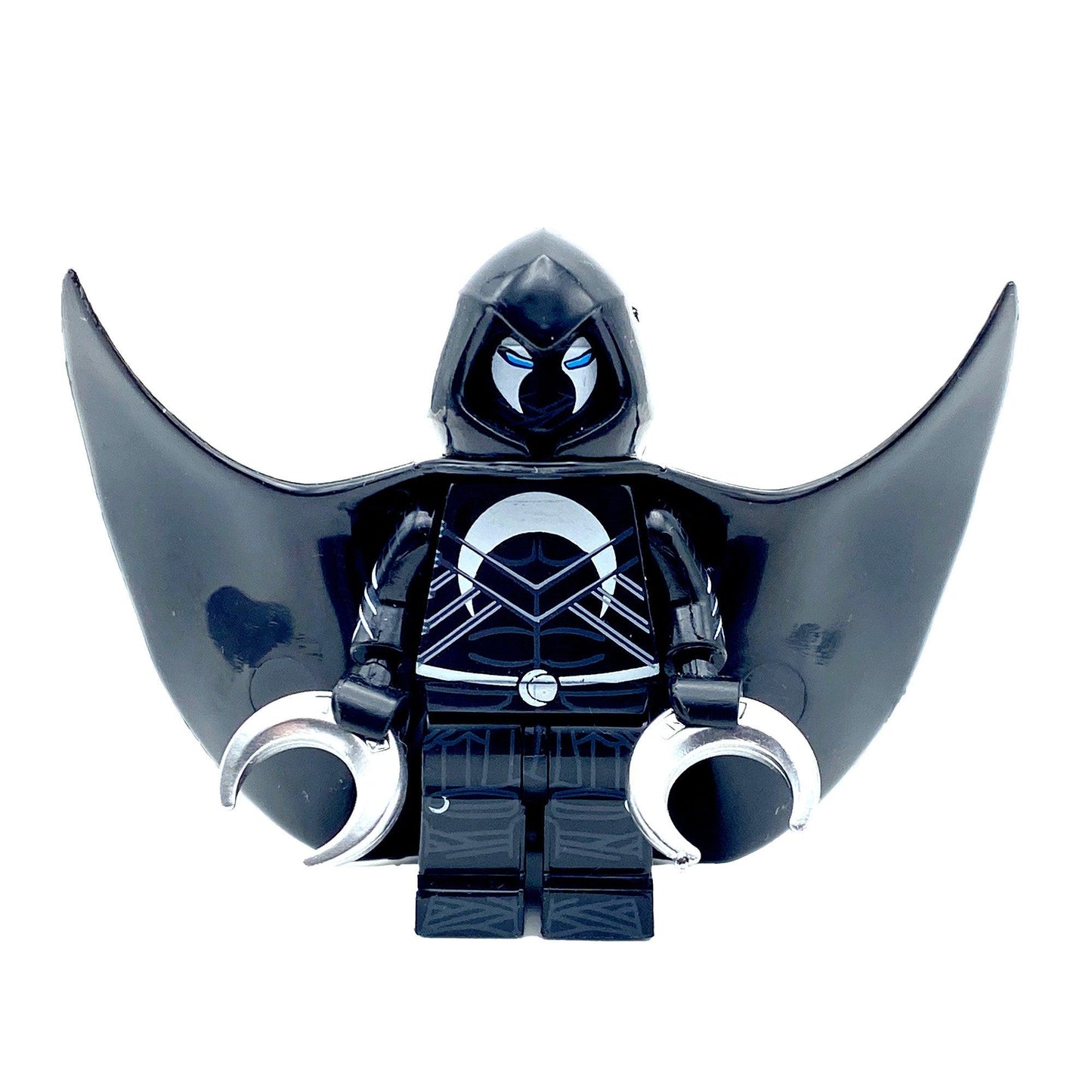 Moon Knight in Black Suit Silver Moons Minifigure