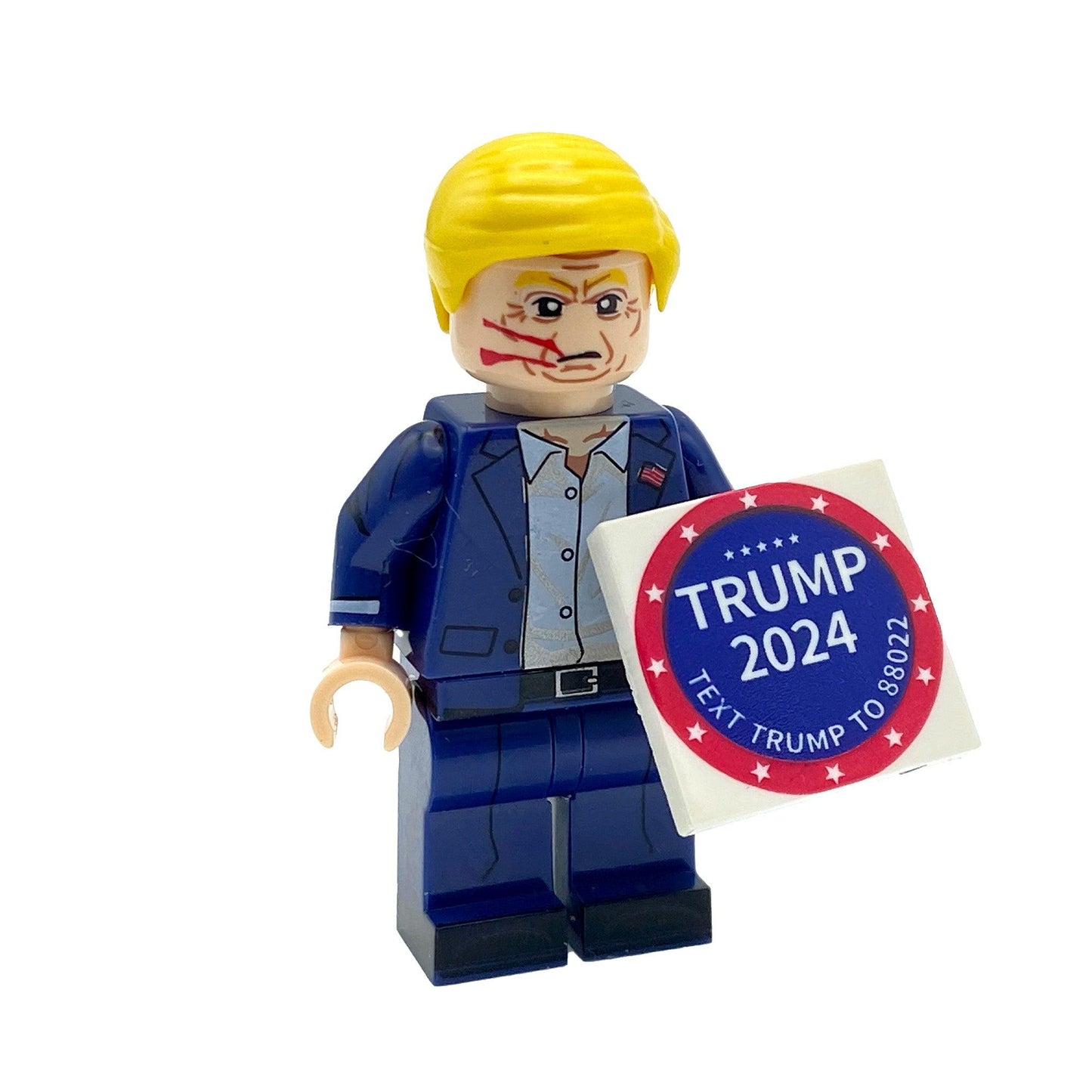 President Donald Trump Assassination Attempt Minifigure