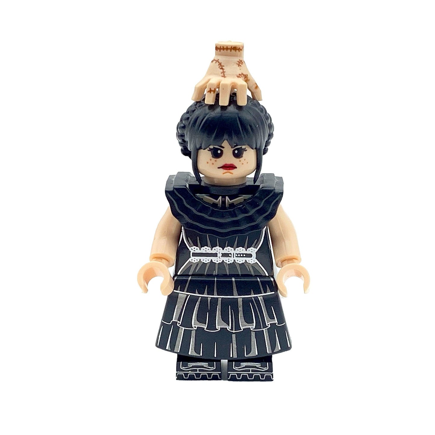 Wednesday Addams & Thing Minifigure