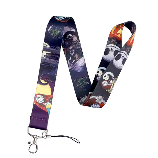 Nightmare Before Christmas Simply Meant To be Lanyard